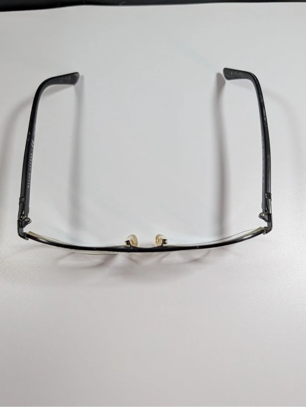Polo Ralph Lauren Mens 58mm Black PH3086 9038 71 Metal Rectangle Eyeglass Frames